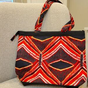 African Canvas Tote Bag purchased from Africa Geometric Pattern